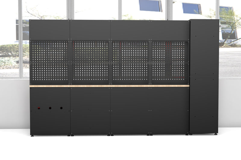 Chery Industrial 5-Piece Steel Workshop Cabinet System