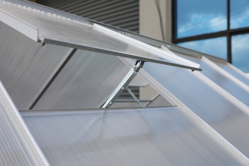 Chery Industrial Classic Greenhouse 8x16ft with 4 Roof Vents