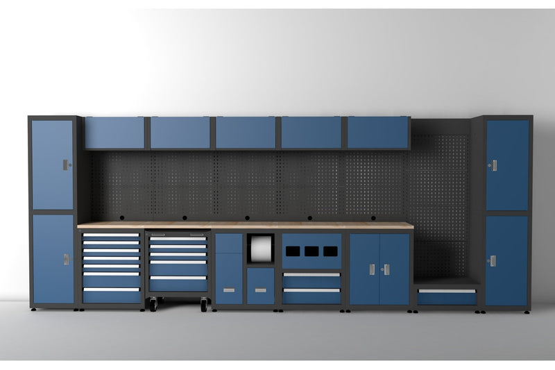 Heavy Duty Ready-to-assemble Steel Garage Storage System 108L