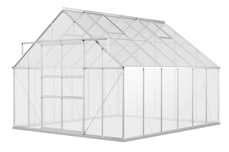 Chery Industrial Classic Greenhouse 10x12ft with 4 Roof Vents