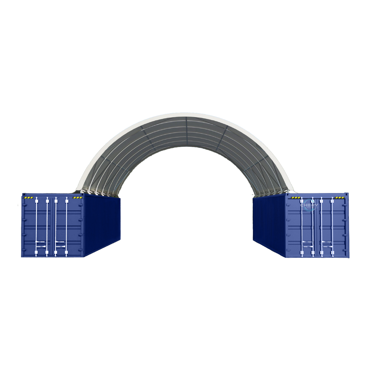 40'x40'x13' Shipping Container Canopy Shelter – Chery Industrial