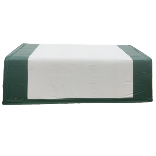 Cover Replacement for Double Truss Storage Shelter