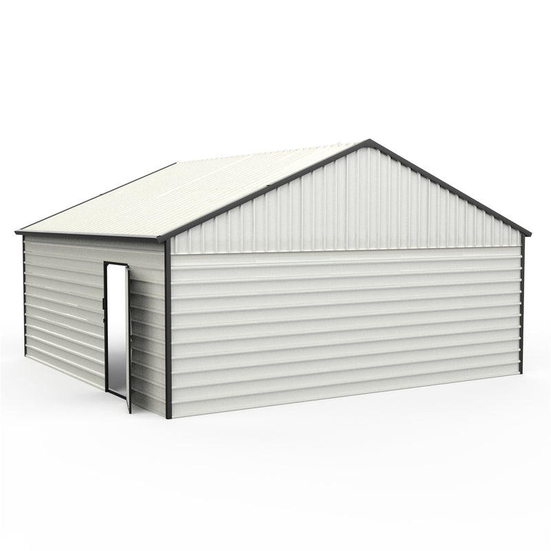 26x51 Three Car Metal Garage ( write a review )