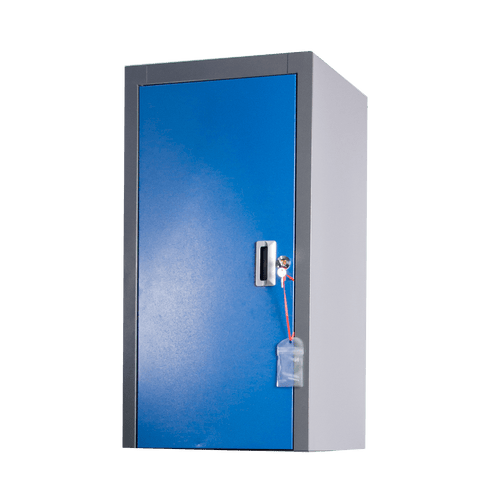 [AS-IS] Lockable Storage Cabinet with Adjustable Shelf