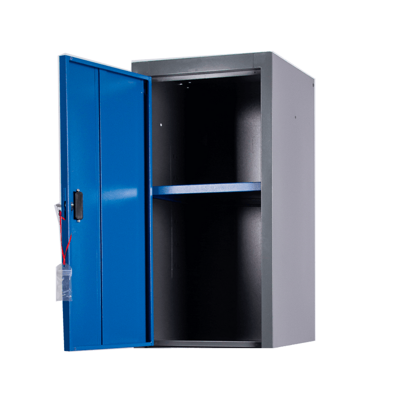 [AS-IS] Lockable Storage Cabinet with Adjustable Shelf