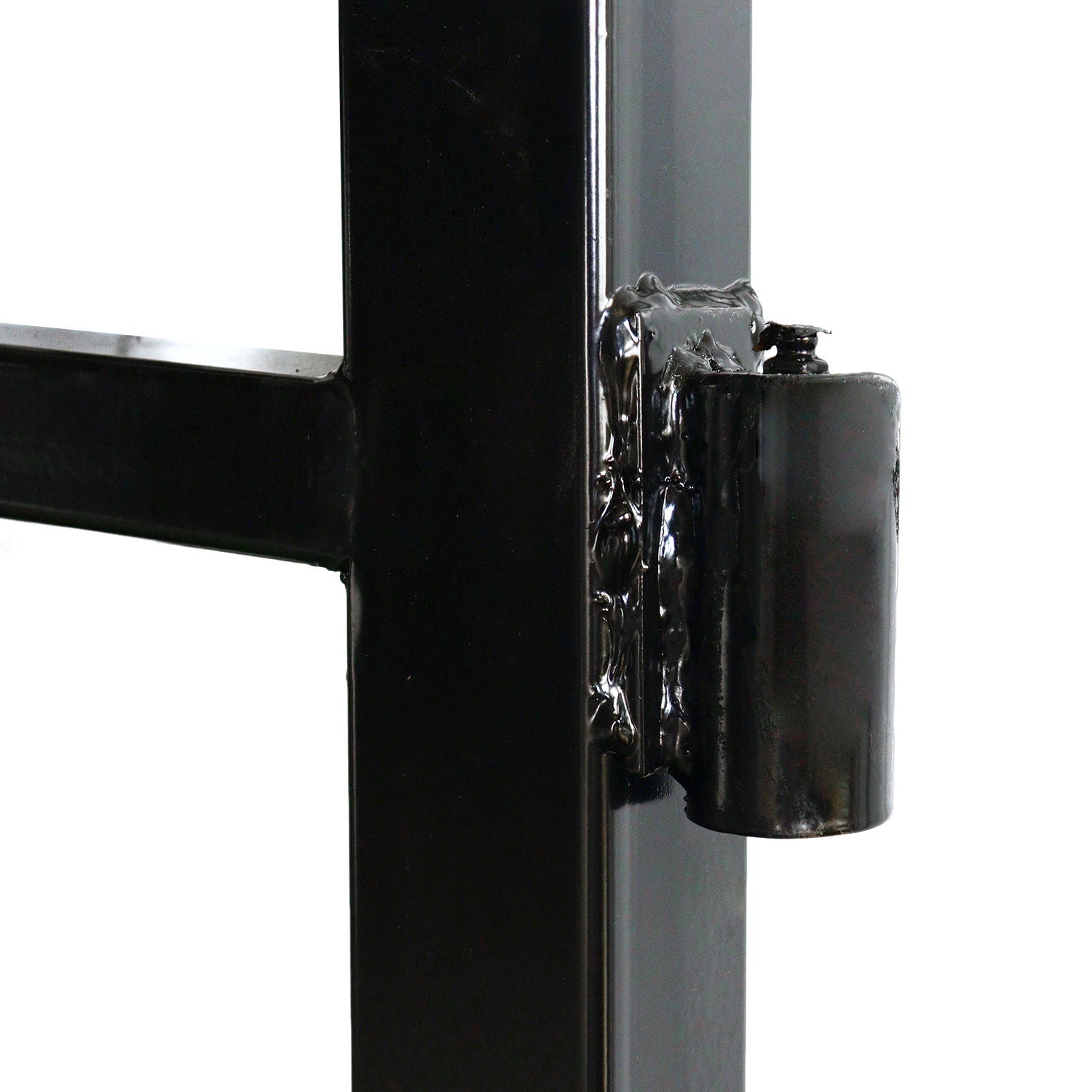 Detail of gate hinges