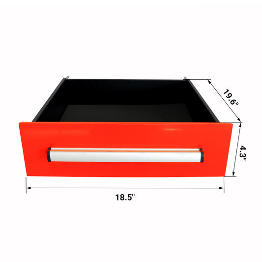 Dimension 1 of workbench drawers