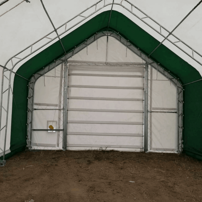 Double Truss Storage Shelter W20'xL33'xH16'