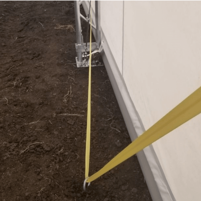 Double Truss Storage Shelter W40'xL80'xH21'