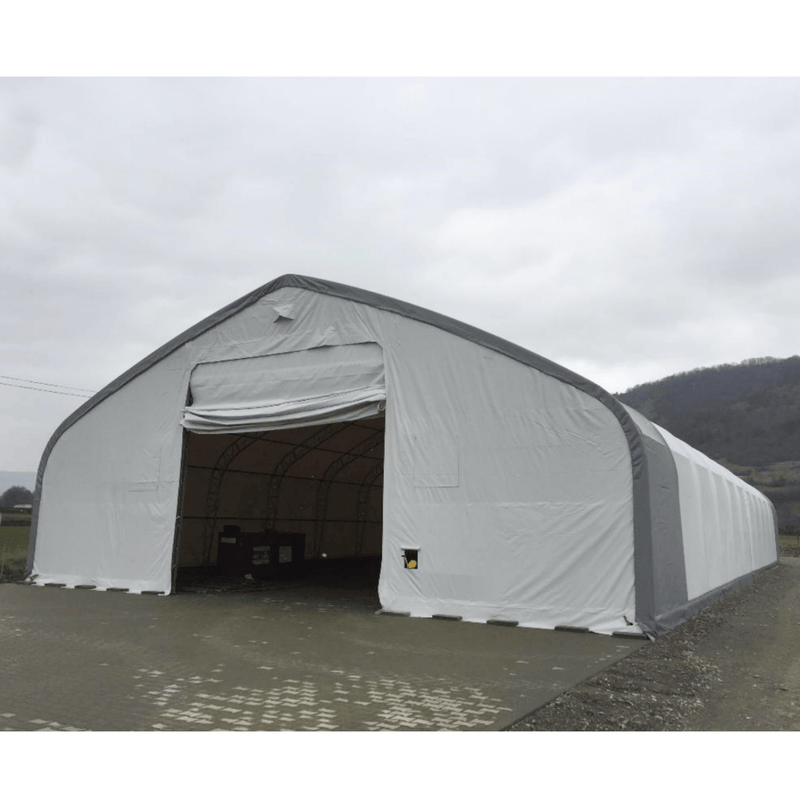 Gold Mountain Double Truss Storage Shelter W50'xL80'xH23'