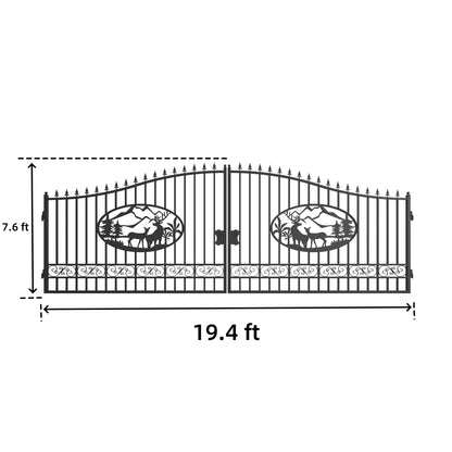 Iron Gate for Driveway #design_deer