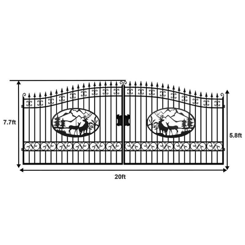 Iron Gate for Driveway