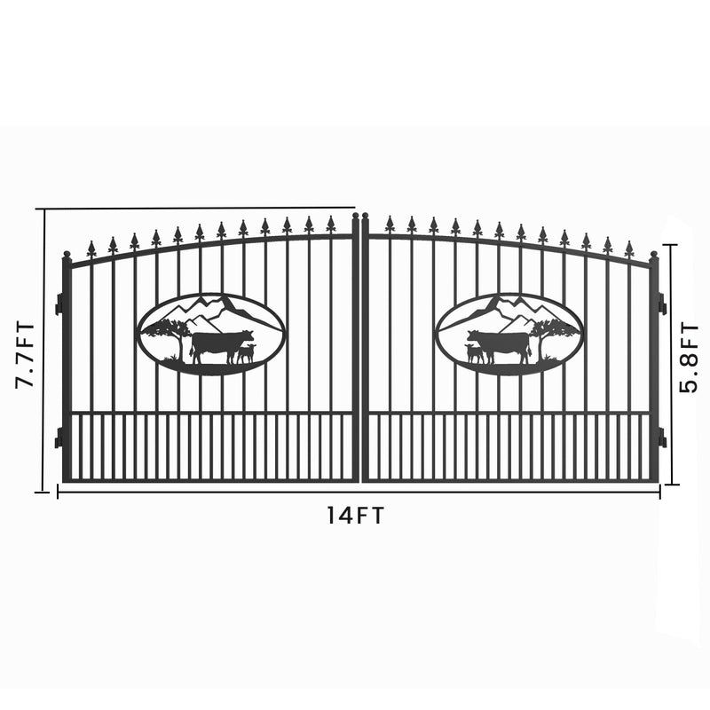 Iron Gate for Driveway