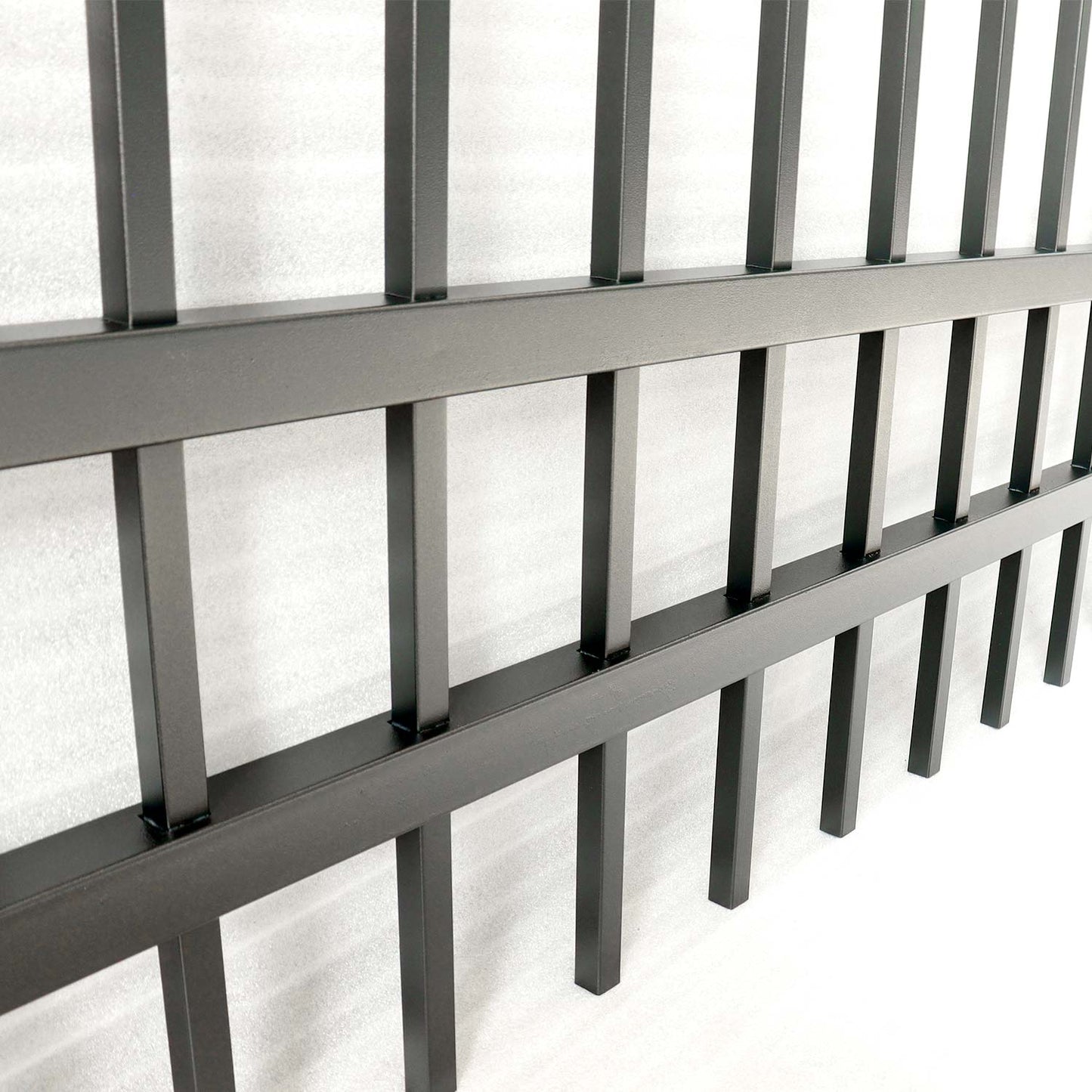 Durable powder coated and galvanized steel frame
