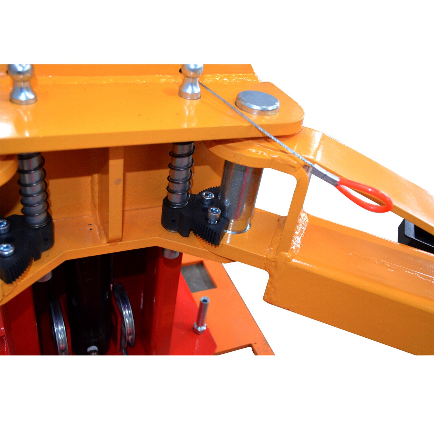 Easy-to-operate lock release system