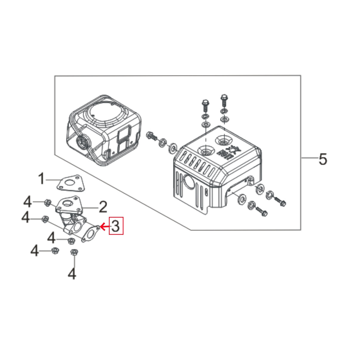Parts List - Wood chipper