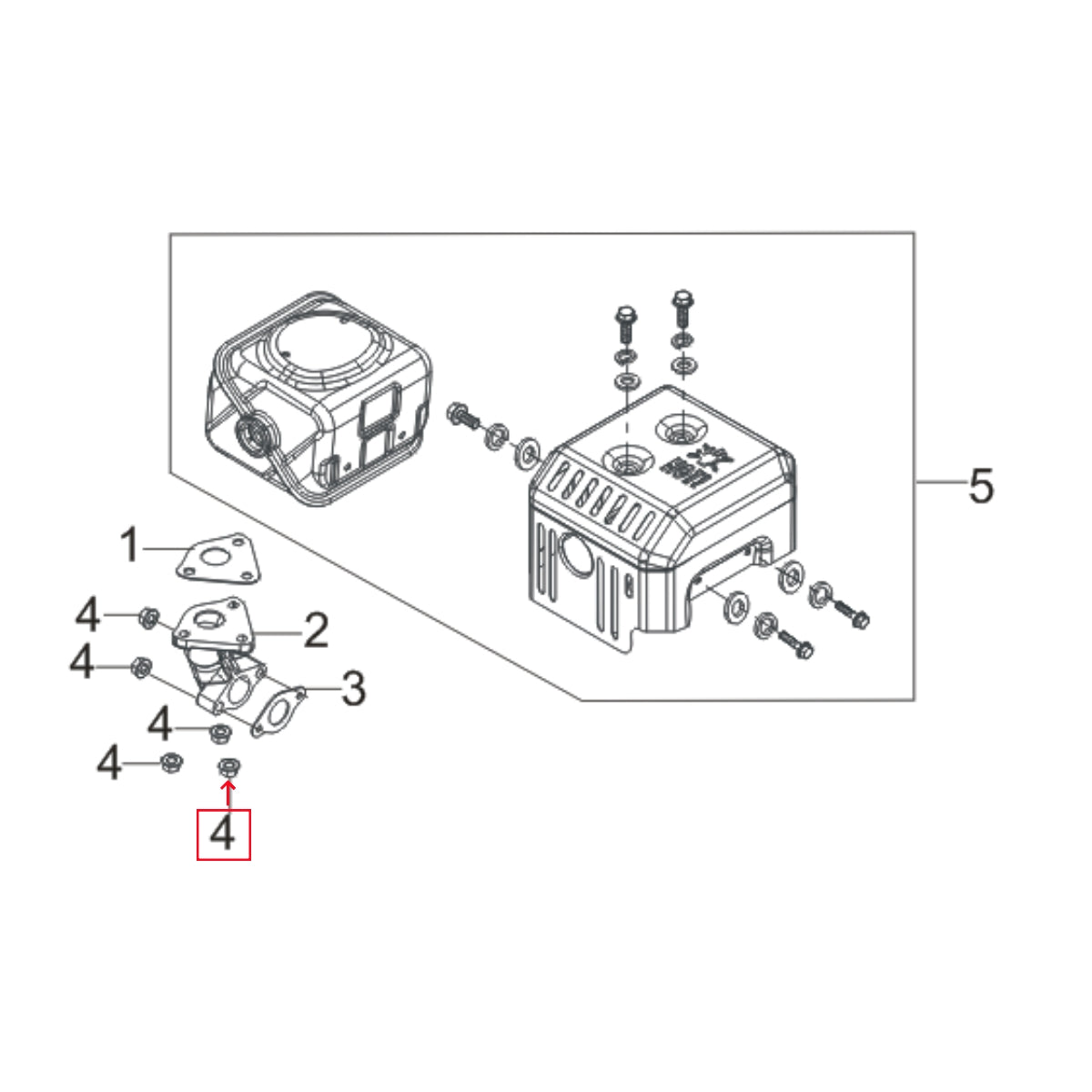 Parts List - Wood chipper