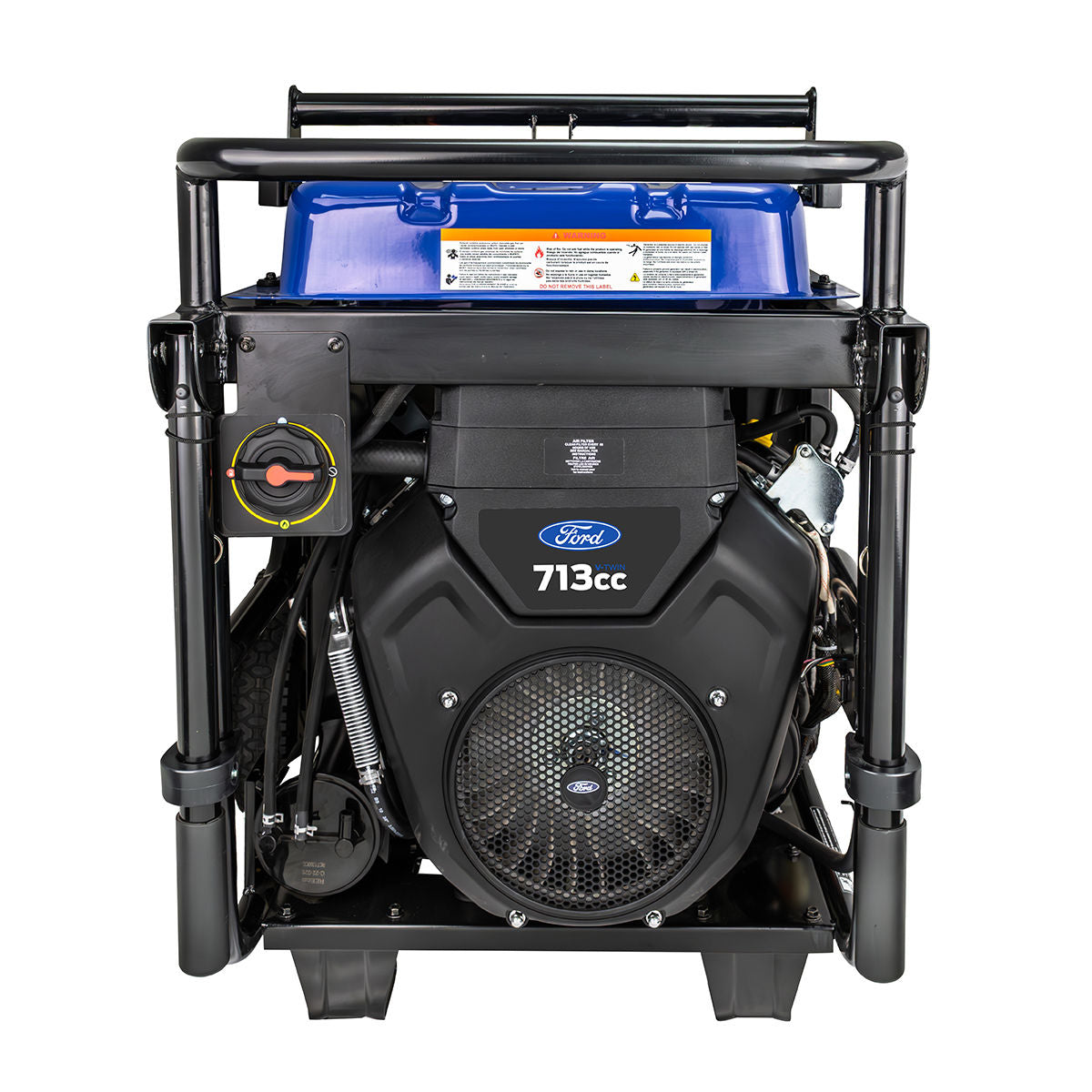 FORD 18,000 Watt Tri-Fuel Generator – 14500W Running, V-Twin Engine