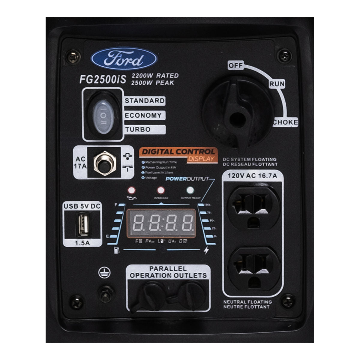 FORD-2500W-GAS-GENERATOR-INVERTER