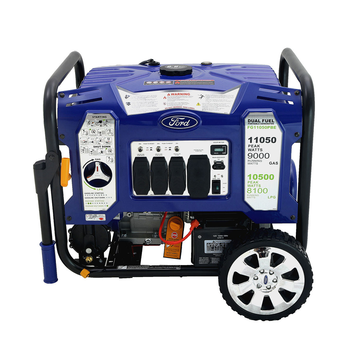 FORD-M-FRAME-DUAL-FUEL-GENERATOR-11050W-W_ESTART