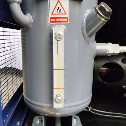 15HP Rotary Screw Air Compressor, 56 CFM, 125PSI, 230V 3PHASE 60HZ