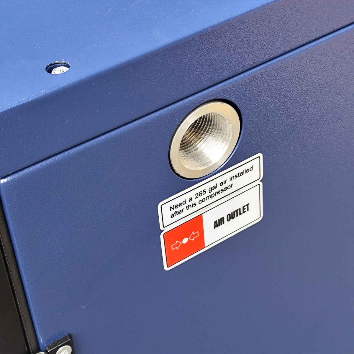 15HP Rotary Screw Air Compressor, 56 CFM, 125PSI, 230V 3PHASE 60HZ