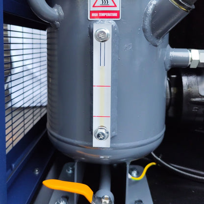 20HP Rotary Screw Air Compressor, 74CFM, 125PSI, 230V 3PHASE 60HZ