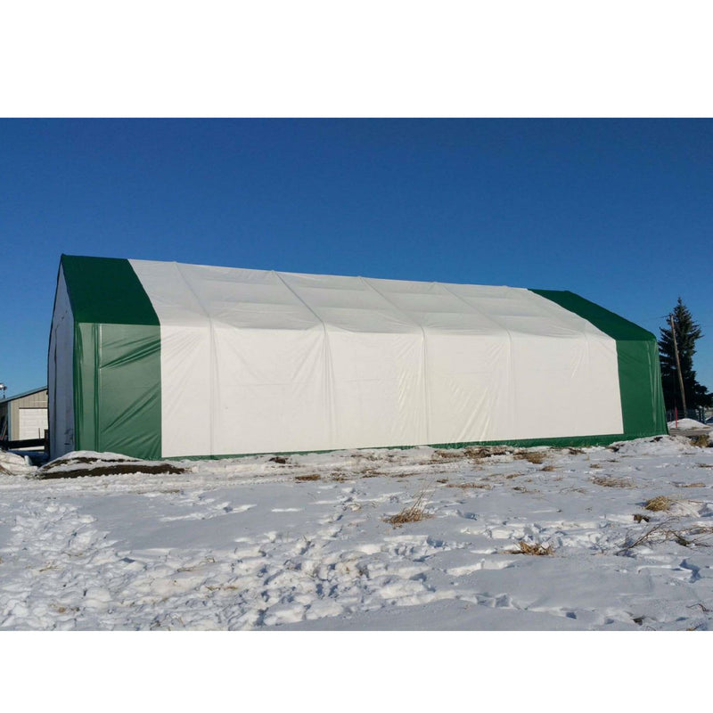 Gold Mountain Double Truss Storage Shelter W30'xL60'xH20'