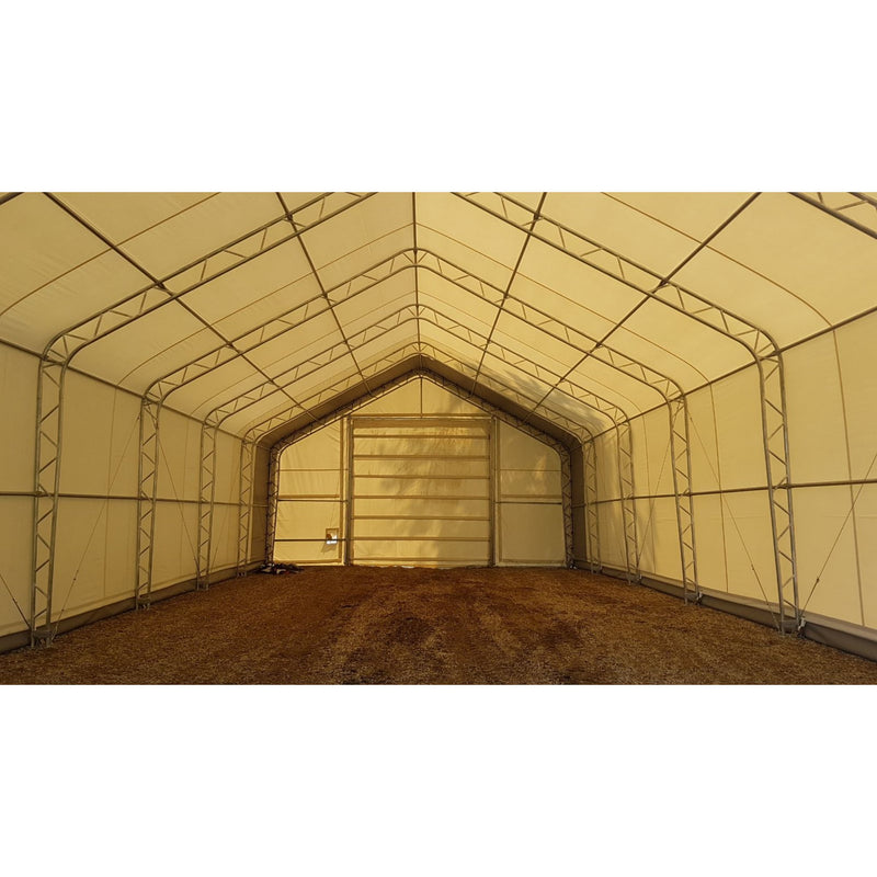 Gold Mountain Double Truss Storage Shelter W30'xL60'xH20'