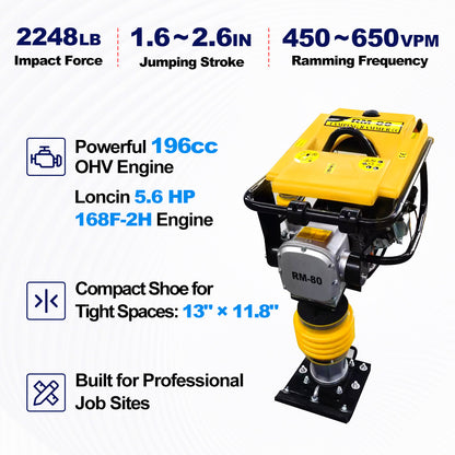 A professional Tamping-Rammer-2248lb