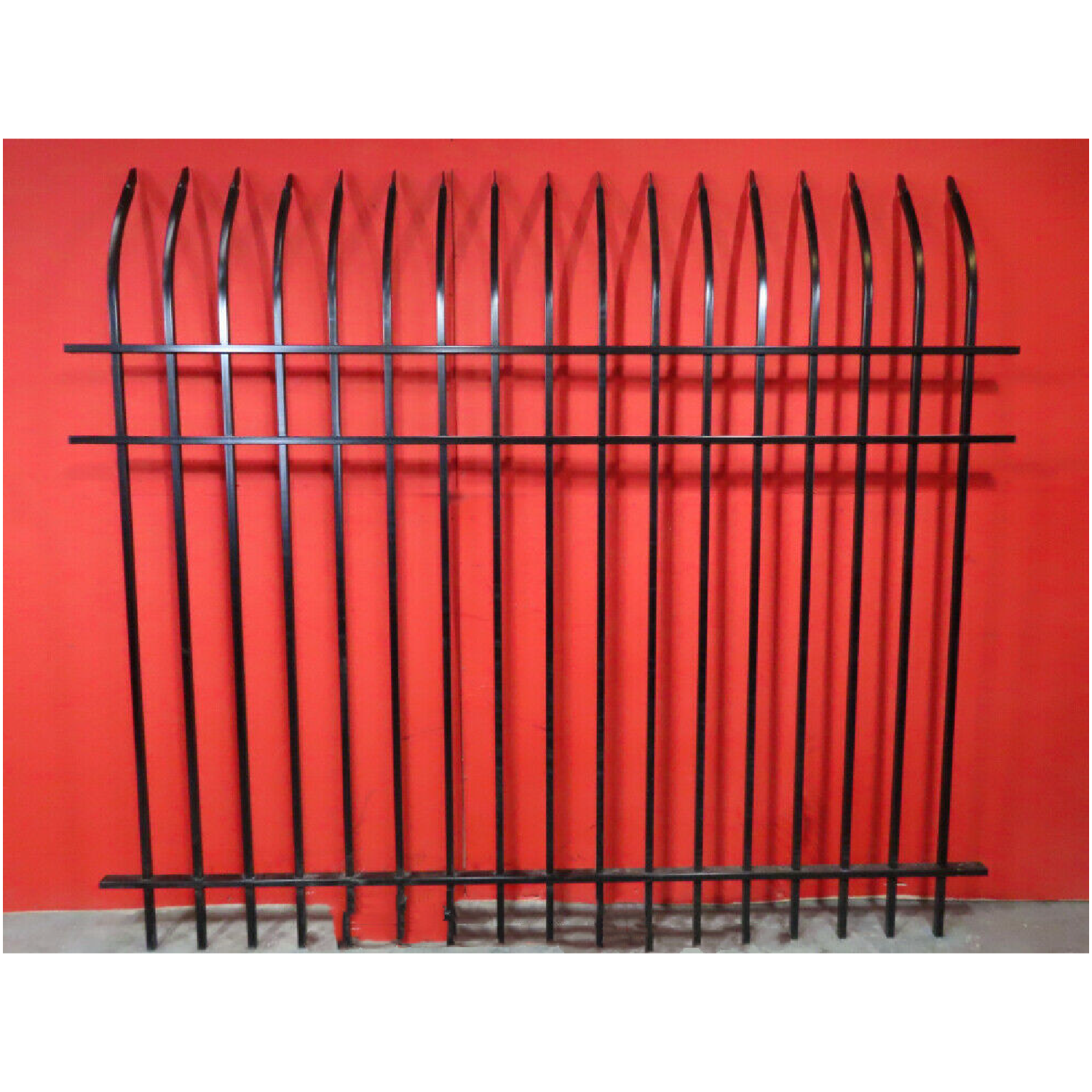 Wrought Iron Fence & Driveway Gate