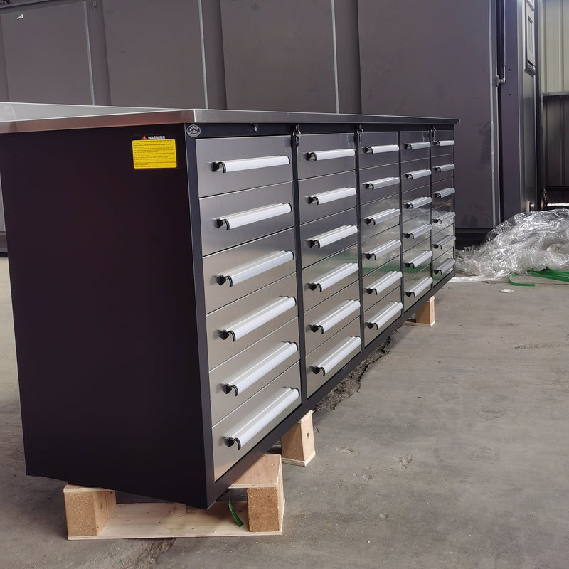 [BARGAIN] 10ft Storage Cabinet with 30 Drawers