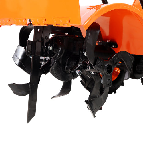 [AS-IS] 7HP Gas Engine, 212cc, 20" Wide, 8" Deep Cultivato Heavy Duty Rear Tine Tiller