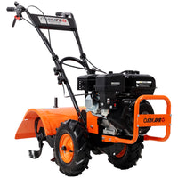 [AS-IS] 7HP Gas Engine, 212cc, 20" Wide, 8" Deep Cultivato Heavy Duty Rear Tine Tiller