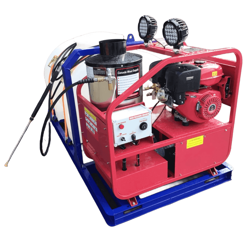 Hot Water Pressure Washer with Water Tank