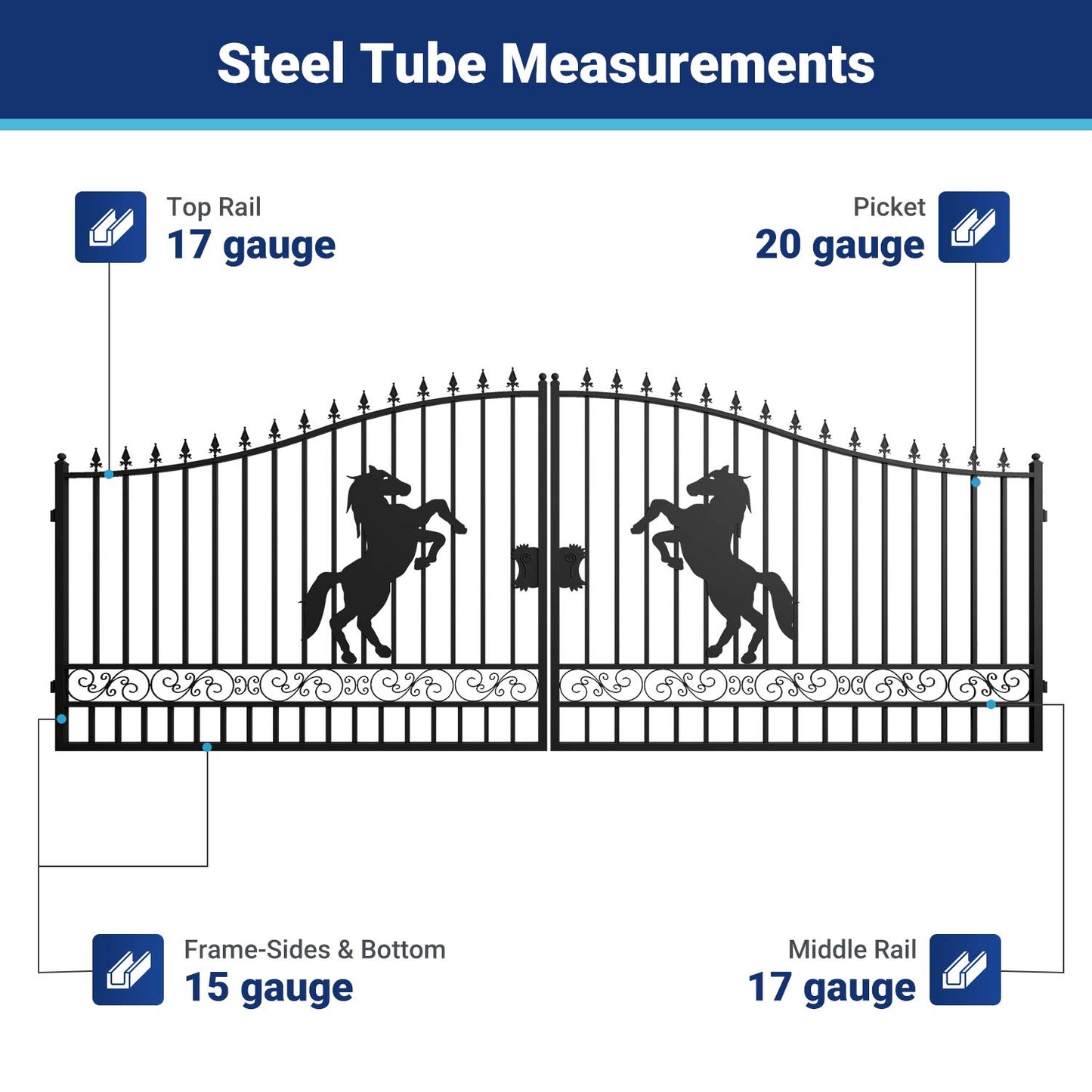 II000067 steel tube measurements#design_horse