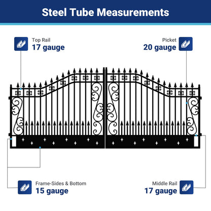 II000089 gate frame steel tube measurements#design_star