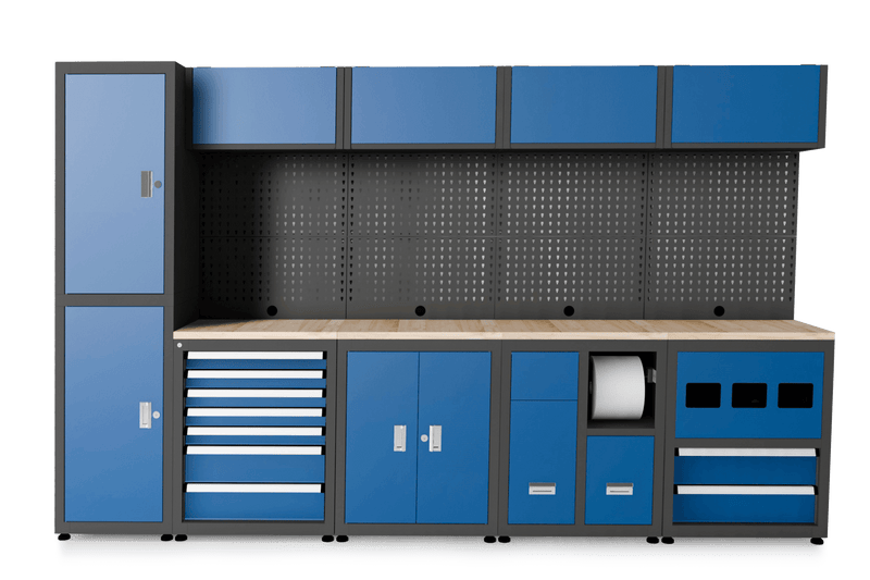 Heavy Duty Ready-to-assemble Steel Garage Storage System 108G