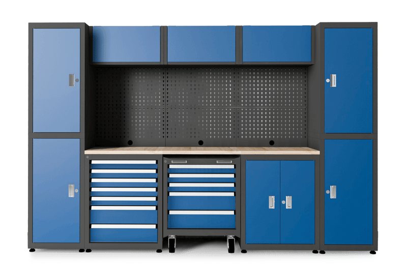 Heavy Duty Ready-to-assemble Steel Garage Storage System 108H