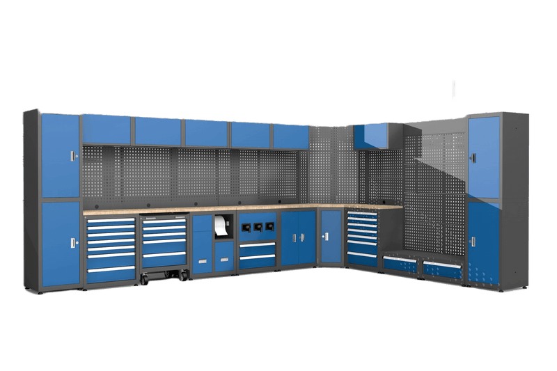 Heavy Duty Ready-to-assemble Steel Garage Storage System 108