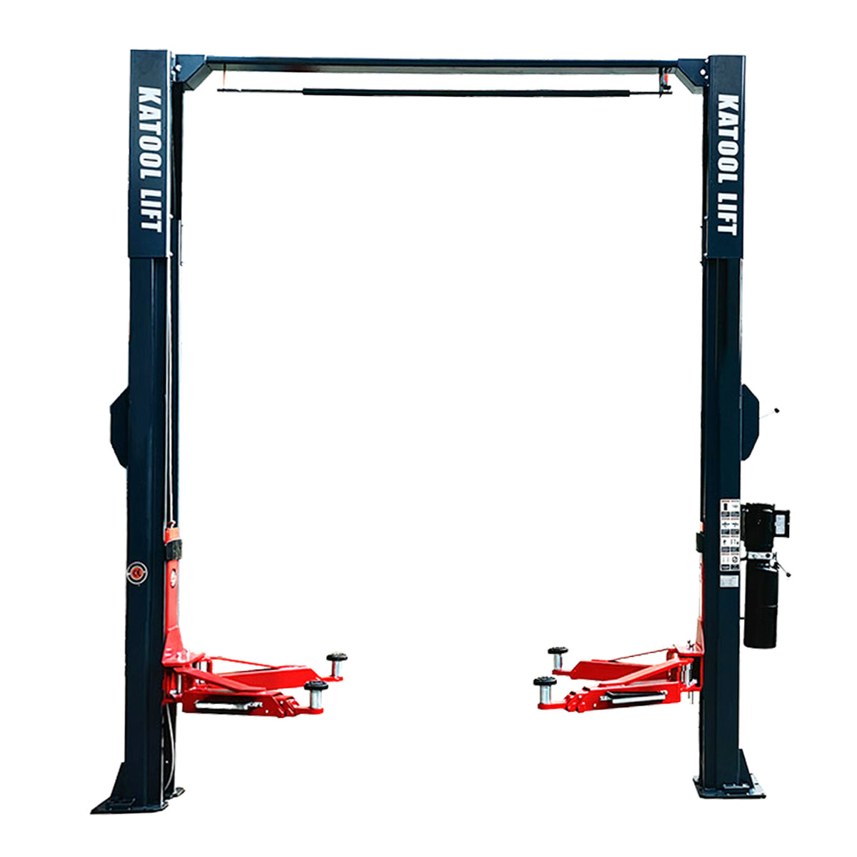 KT AS110D 11 000 Lbs Asymmetrical 2 Post Car Lift