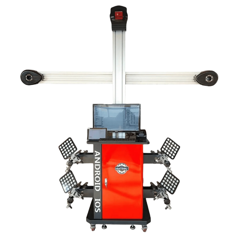 Wheel Alignment Machine Full-Automatic Works on 2 Post & Scissor Lift ...