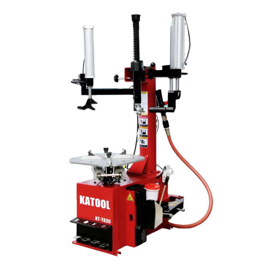 KT T830 Tire Changer w Bead Blaster Max 24" Rim Clamping
