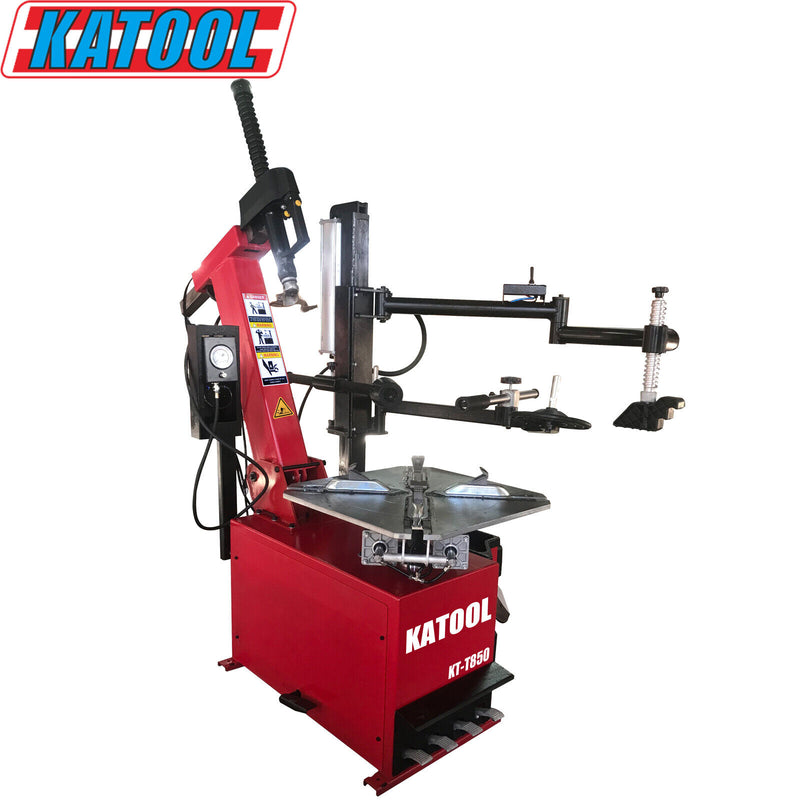 KT-T850 Tilt-Arm Wheel Clamp Tire Changer Machine