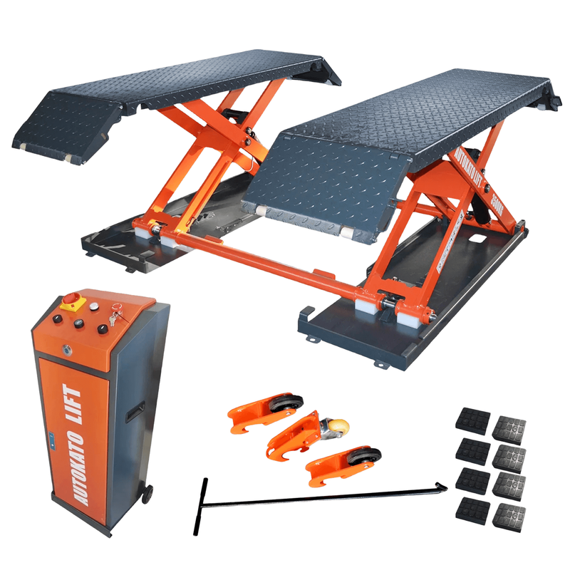 KT-X85 Mid-rise Scissor Lift (Two variations for voltage, 110v and 220v)