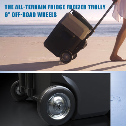 LionCooler Pro Portable Solar Fridge Freezer, 52 Quarts