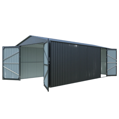 Upgraded Metal Storage Shed 10'x20' Plus