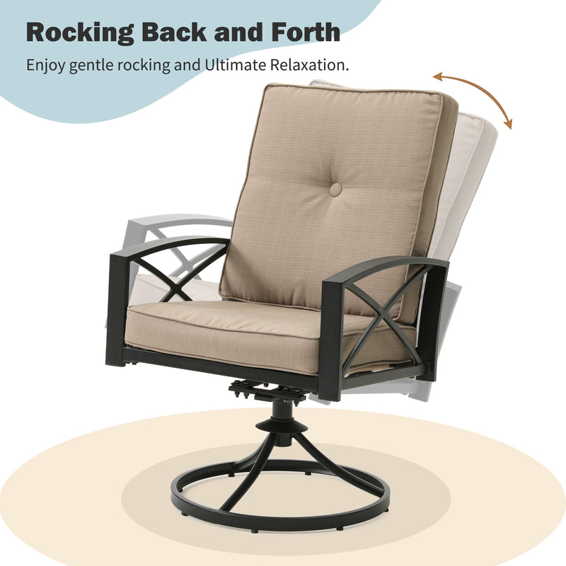 Chery Industrial Lounge Swivel Chair