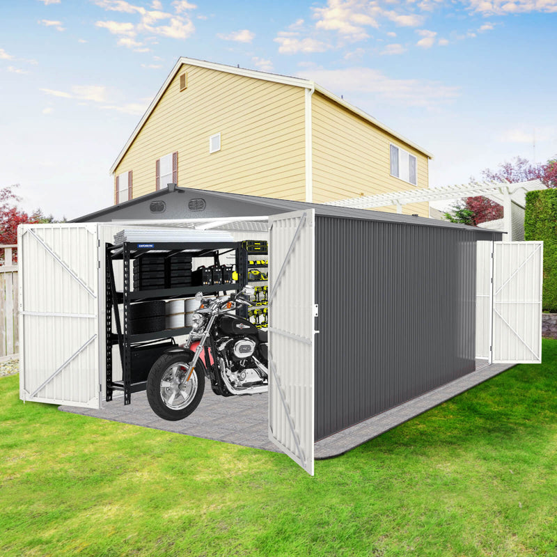 CHERY INDUSTRIAL Metal Storage Shed 10'x20'