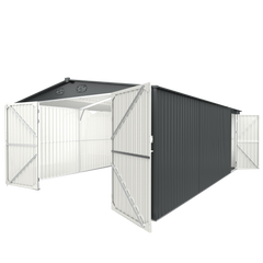 CHERY INDUSTRIAL Metal Storage Shed 13'x20'